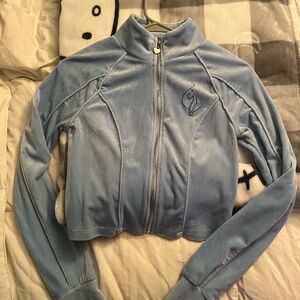 Baby Phat Light Blue Bomber Jacket